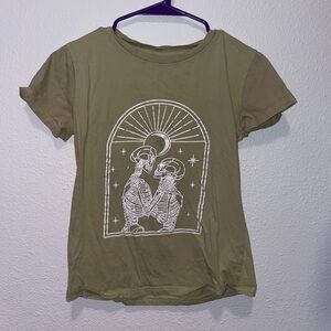 Shein t-shirt green